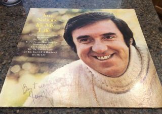 Jim Nabors Hand Signed Autographed Vinyl Record Lp It’s My Life