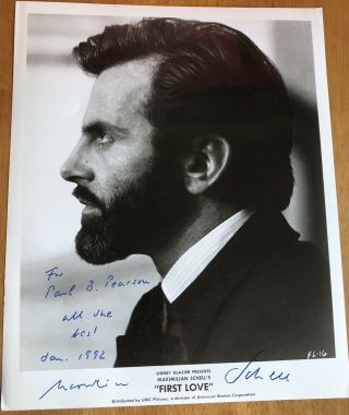 Academy Award Winning Actor Maximilian Schell Autographed Photo