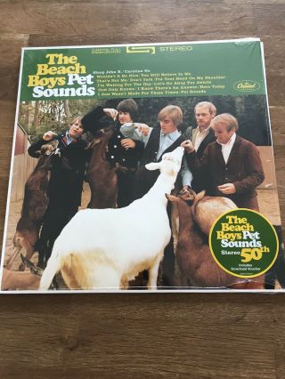 The Beach Boys ‘pet Sounds 50th Anniversary’ Lp Vinyl Album