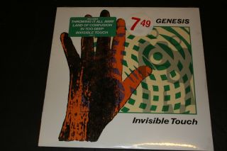 Genesis Invisible Touch Vintage Us Lp Phil Collins