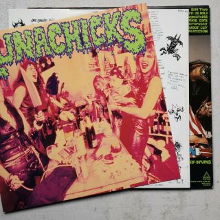 Lunachicks - Babysitters On Acid - BFFP 52 - vinyl LP - postage uk 3