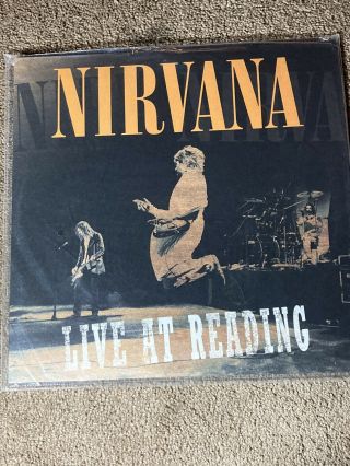 Nirvana - Live At Reading 2x Vinyl Lp Kurt Cobain Gatefold