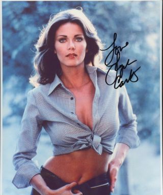 Sexy Lynda Carter Authentic Autographed Photo