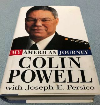 Colin Powell Hardcover Signed Book My American Journey