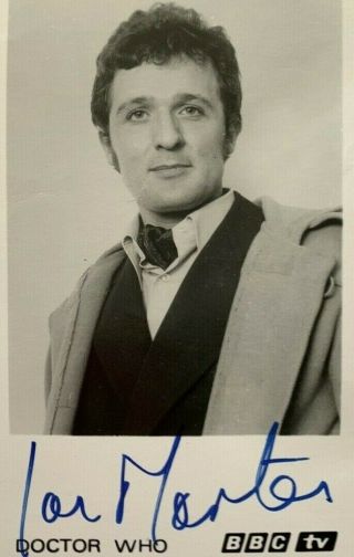 Ian Marter Doctor Who Harry Sullivan Signed Autograph 6 X 4 Pre Printed Photo