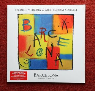 Freddie Mercury And Montserrat Caballé Barcelona Special Edition Album