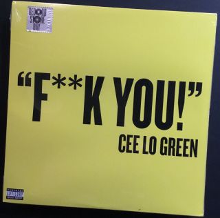 Cee Lo Green - F Ck You - Rsd Yellow 12 " Vinyl - &.