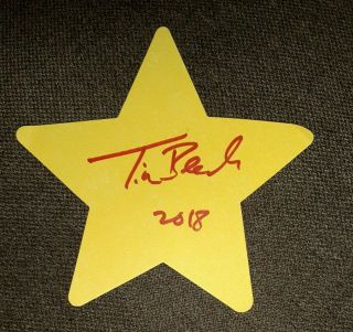 Creator Of Wide World Web Tim Berners Lee Authentic Autograph On Paper Star