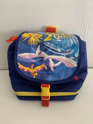 Vintage Pokémon The Movie 2000 Lunch Pale Or Small Overnight Bag