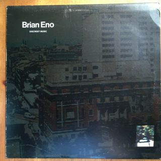 Brian Eno Discreet Music Lp Vg,  /ex,