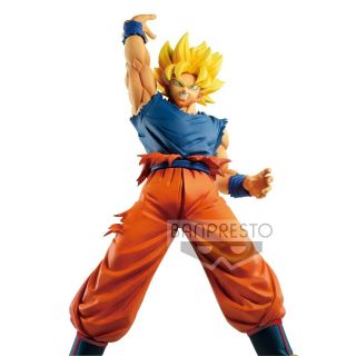 Dragon Ball Z Saiyan Goku Figure Maximatic Official Licensed Banpresto