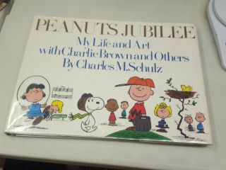 Peanuts Jubilee By Charles Schulz Large Hardcover Comic Strip Art Book 1975 1st