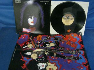 Record Album Kiss Paul Stanley & Poster 989