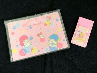 Vintage Little Twin Stars Sanrio 1976 1987 Stationery Set W Bear Bandages
