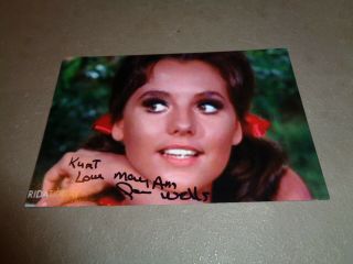 Dawn Wells Signed Picture Autographed W/ Gilligan 