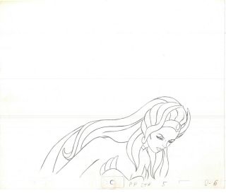 She - Ra Princess Of Power Animation Cel Drawing Filmation 1985 - 6 003