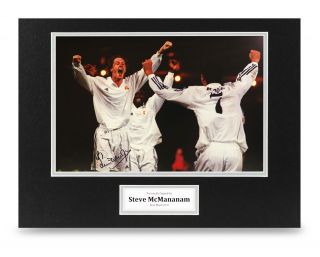Steve Mcmanaman Signed 16x12 Photo Autograph Real Madrid Memorabilia Display