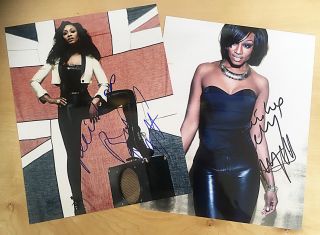 Beverley Knight 2 Hand Signed 10x8 Glossy Photos British Soul Singer