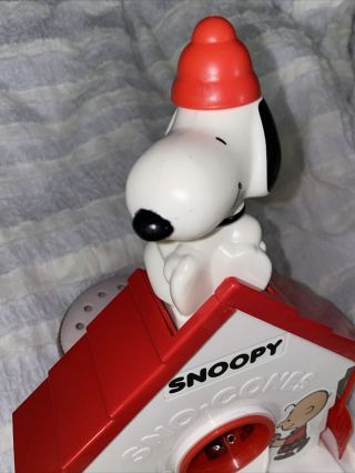 Vintage 1979 Snoopy Sno Cone Machine Snow Cone Maker Shaved Ice Machine Peanuts 3