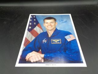 Astronaut William Mccool Auto Nasa Space Shuttle Columbia Signed Photograph 8x10