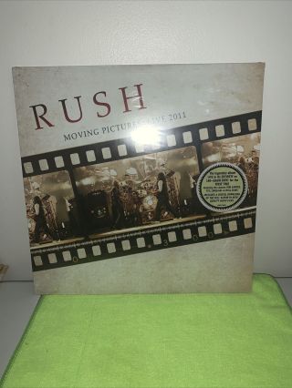 Rush Moving Pictures:live 2011 180 Gram Vinyl,