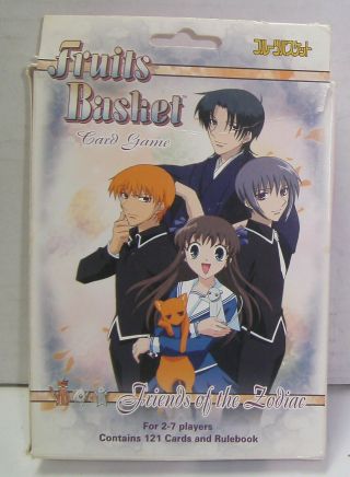 Rare Vintage Fruits Basket Collectible Card Game Friends Of The Zodiac Anime