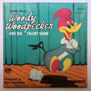 Woody Woodpecker And His Talent Show Lp 1975 Factory Capitol Ziv Lantz