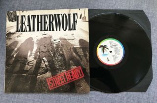Leatherwolf Street Ready Vinyl Lp Record 1989 Org.  Uk Island Records Ex