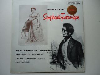 Berlioz Symphonie Fantastique Beecham Hmv Asd 399 White Gold England Nm Rare