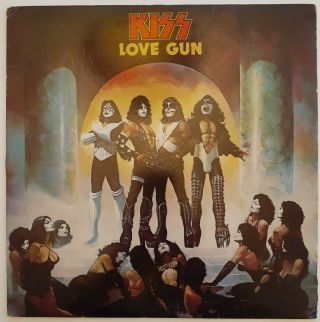 Kiss Love Gun Lp With Order Form Insert