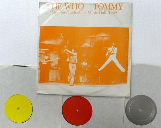 The Who Tommy Live From Radio City Music Hall 1989 3xlp - 8087