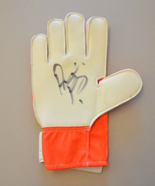 Asmir Begovic Signed Goalkeeper Glove Stoke City Goalie Autograph Memorabilia