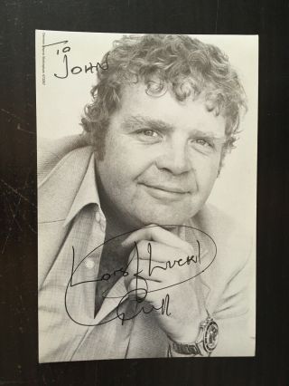 Geoffrey Hughes - Late Great Comedy Actor - Signed Photograph