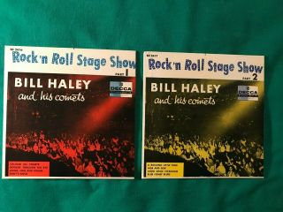 Bill Haley And His Comets Decca 45 Rock And Roll Stage Show Part 1,  Part 2