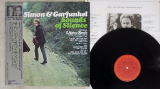 Simon & Garfunkel Sounds Of Silence Cbs/sony 25ap 1362 Japan Obi Vinyl Lp