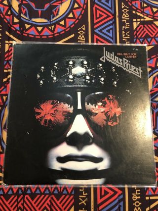 Judas Priest - Hell Bent For Leather Lp (press,  1978)