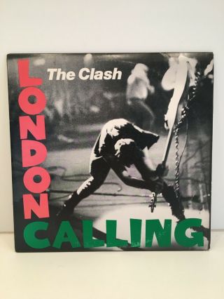 The Clash London Calling 1979 Cbs Epic E2 36328 Punk Rock Album Vinyl Lp Record