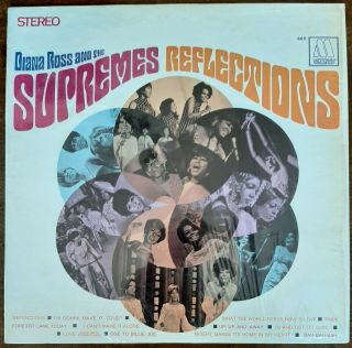 Diana Ross & The Supremes 1968 Minty Vinyl/sleeve Reflections Of Mary Wilson