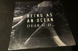 Being As An Ocean Dear G - D White Grey Mash Vinyl Hot Topic Limited
