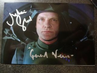 Julian Glover As General Veers Authentic Hand Signed 4x6 Photo.  - Star Wars