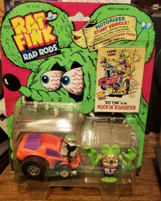 Vhtf (1) From Set Of 7 Rf Rr Kenner Toys " Rat Fink Rad Rods " Ed " Big Daddy " Roth
