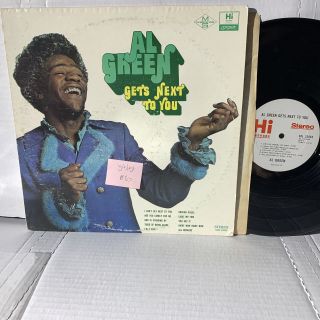 Al Green Gets Next To You Hi Records Shl 32062 Th Vg (,) /vg,  Soul Record Lp