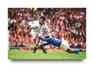 Will Carling Signed 12x8 Photo England Rugby Autograph Memorabilia