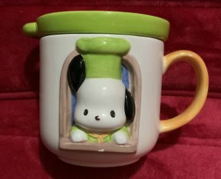 A Very Rare Sanrio 1989,  1997 Pochacco Ceramic Tea Cup Mug