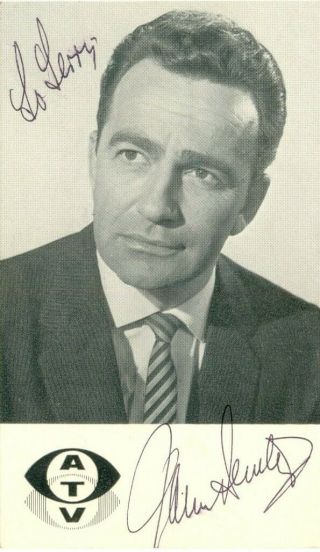 John Bentley Signed Photo Autograph British Actor Crossroads African Patrol