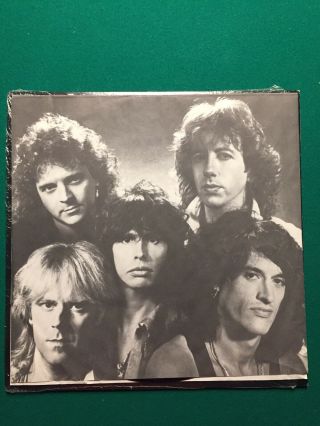 Aerosmith Done With Mirrors vinyl LP dated 1985 3