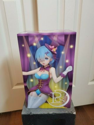 Rem Figure Precious Magician Outfit Re:zero Starting Life In Another Taito