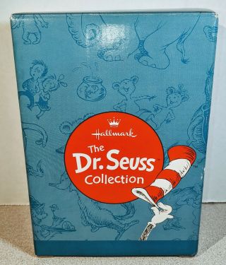 Nib Iob Hallmark 2000 Dr.  Seuss On A Train Figurine 1st Edition W/