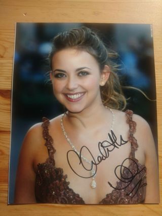 Charlotte Church Stunning Early Hand Signed Autographed 10x8 Photo Voice Angel