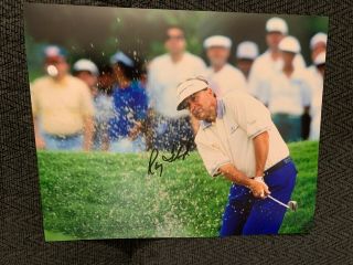 Ray Raymond Floyd Pga Golf Signed 8 X 10 Photo Autographed